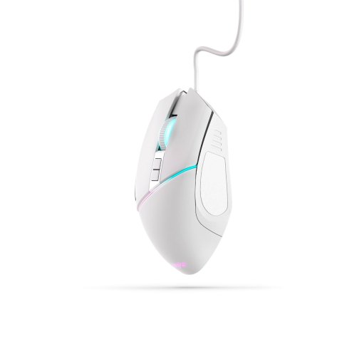 Mouse Energy Sistem Gaming Rgb Esg M2 Sniper-ninja Color Blanco 8 Botones Configurables Huano Aceleracion 22g Iluminacion Rgb