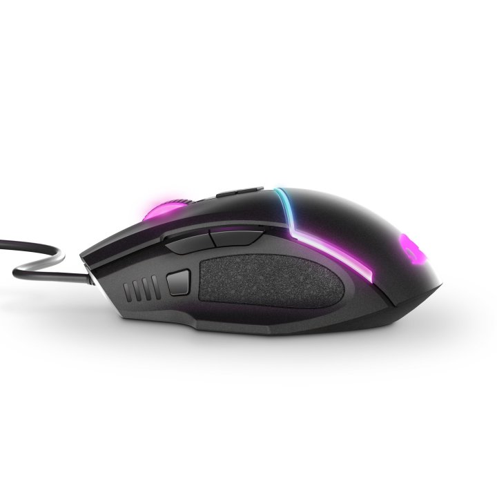 Mouse Energy Sistem Gaming Rgb Esg M2 Sonic 8botones Configurables Con Alfombrilla Dise¥o Sonic