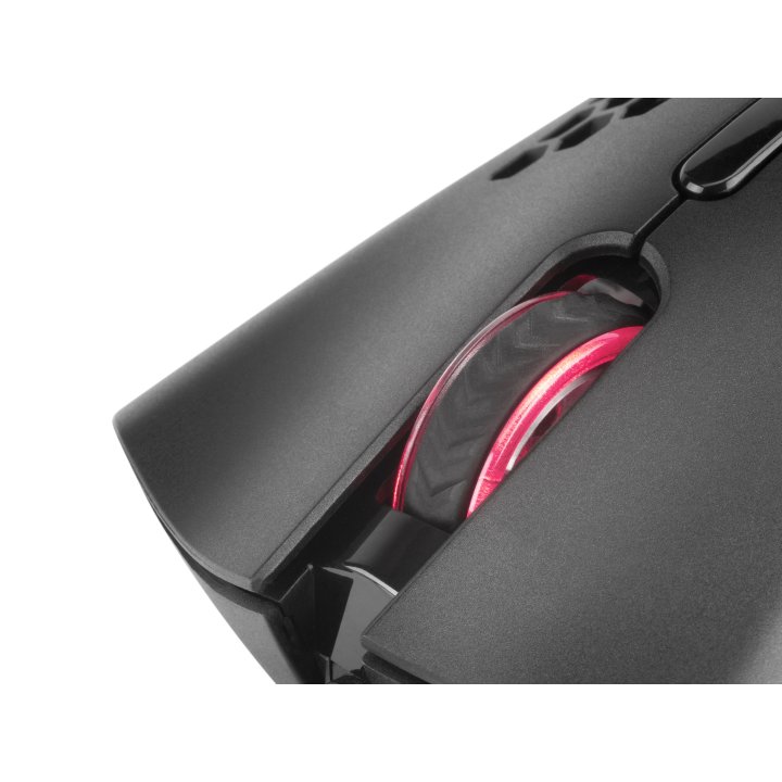Mouse Mars Gaming Rgb Mmex Dise¥o Hive Black 50-32000 Dpi Pixart 3389pro Switch Superficie Perforada Iluminacion Rgb Chroma