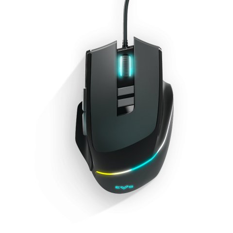 Mouse Energy Sistem Gaming Rgb Esg M5 Triforce 15 Botones Configurables Huano Con 3 Botonoeras Intercambiables 10000dpi Peso 