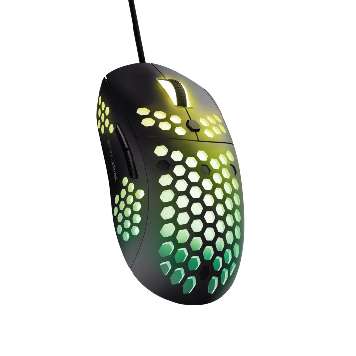 Mouse Trust Gaming Rgb Gxt 960 Graphin Ultra-lightweight Iluminacion Led Rgb Dpi 10.000dpi 23758
