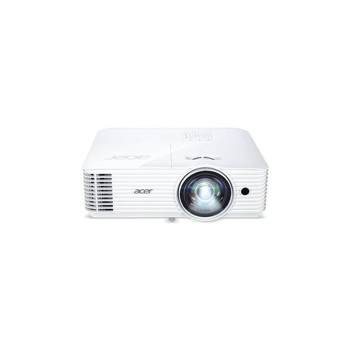 Proyector Acer S1286hn, Dlp 3d, Xga, 3500lm, 20000 1, Hdmi, Rj45, Short Throw 0.6, 2.7kg, Euro Emea 
