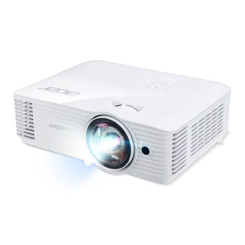 Proyector Acer S1386whn, Dlp 3d, Wxga, 3600lm, 20000 1, Hdmi, Rj45, Short Throw 0.5, 2.7kg, Euro Eme