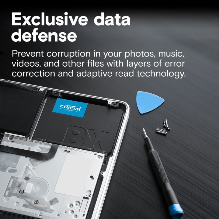 Disco Ssd Crucial Mx 500 4tb 2.5" 600mb s (lectura) 510mbs (escritura) Ct4000bx500ssd1