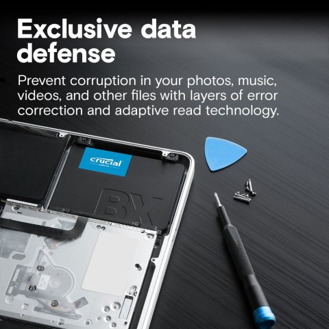 Disco Ssd Crucial Mx 500 4tb 2.5" 600mb s (lectura) 510mbs (escritura) Ct4000bx500ssd1