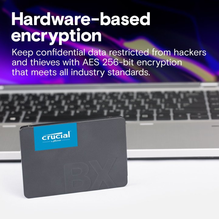 Disco Ssd Crucial Mx 500 4tb 2.5" 600mb s (lectura) 510mbs (escritura) Ct4000bx500ssd1