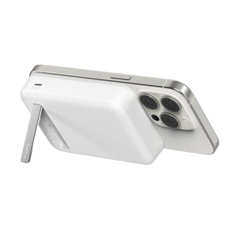 Base De Carga Inalambrica Belkin Bpd008btwh Magnetica10000mah Con Qi2 De 15w Blanca