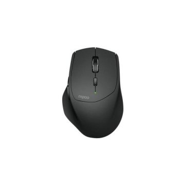 Mouse Rapoo Wireless Y Bluetooth Mt550 2.4g Ghz Bt 4.0 Usb 3.0 6 Botones 1600 Ppp Ajustable Negro Multi Mode 2