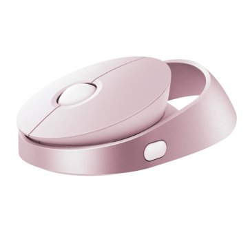 Mouse Rapoo Wireless Y Bluetooth Ralemo Air 1 2.4g Ghz Bt 4.0 Usb 3.0 9 Botones 3200 Ppp Ajustable Color Rosa Recargable Mult 2