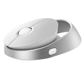 Mouse Rapoo Wireless Y Bluetooth Ralemo Air 1 2.4g Ghz Bt 4.0 Usb 3.0 9 Botones 3200 Ppp Ajustable Color Blanco Recargable Mu 2