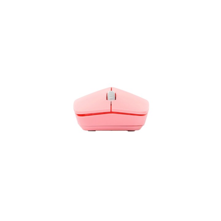 Mouse Rapoo Wireless Y Bluetooth M100 Silent 2.4g Ghz Bt 4.0 Usb 3.0 3 Botones 1300 Ppp Rosa