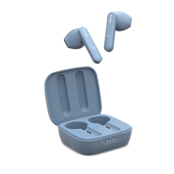 Headset Intrauditivo Bluetooth Ngs Artica Move Rain  True Wireless Azul