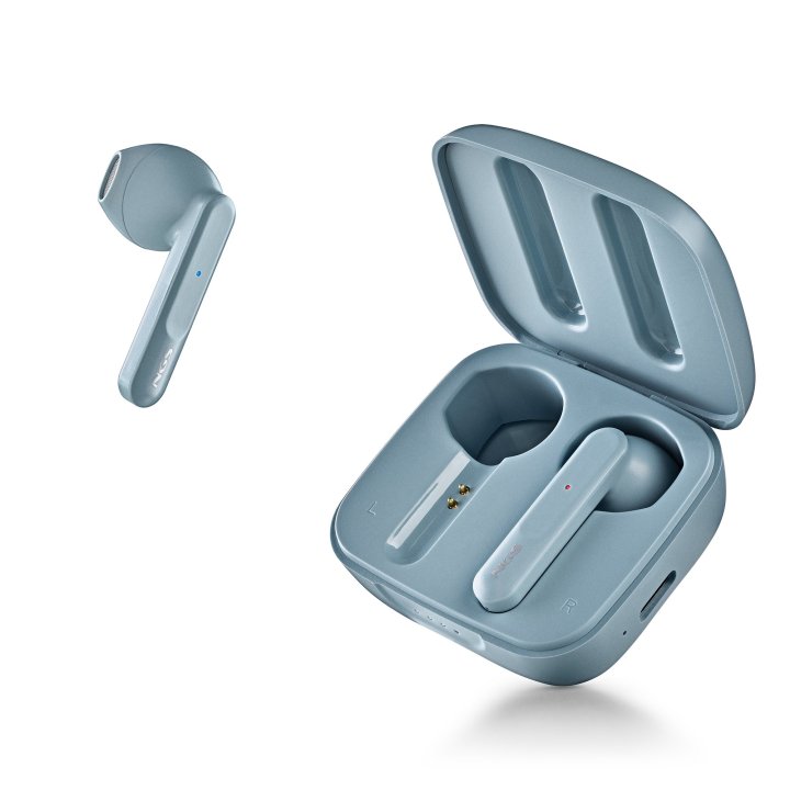 Headset Intrauditivo Bluetooth Ngs Artica Move Rain  True Wireless Azul