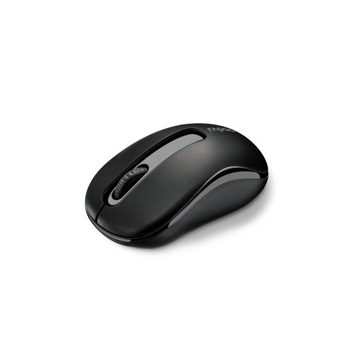 Mouse Rapoo Wireless M10 Plus 2.4ghz 3 Botones 1000 Dpi Color Negro