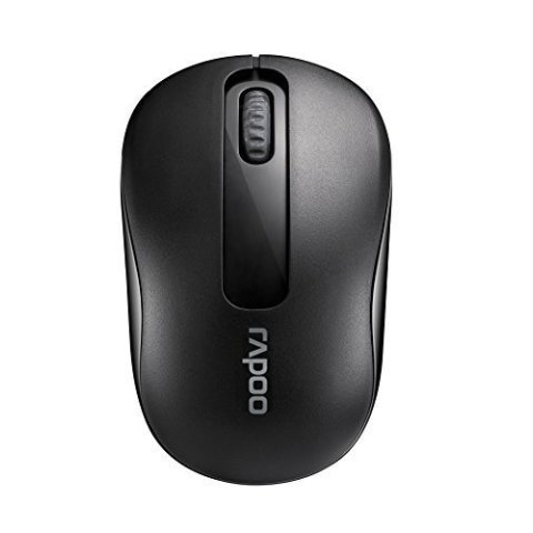 Mouse Rapoo Wireless M10 Plus 2.4ghz 3 Botones 1000 Dpi Color Negro