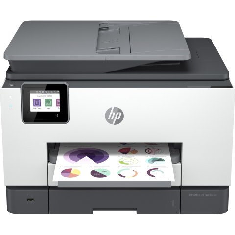 Multifuncion Inkjet Hp Officejet Pro 9022e 24ppm 20ppm Wifi Duplex Fax Color Blanco Cartuchos 963