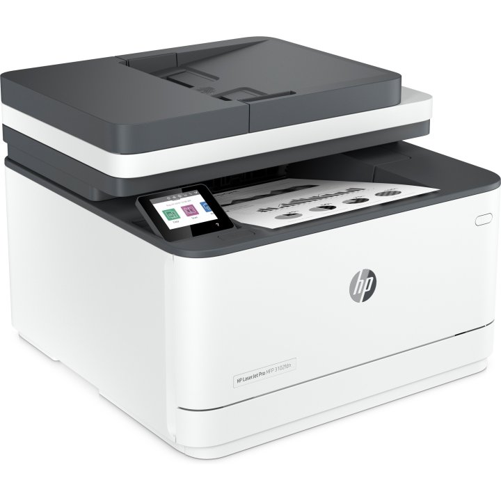 Multifuncion Hp Laser Monocromo 3102fdn 33 20ppm Wifi Ethernet Scan Fax