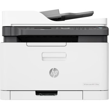 Multifuncion Laser Color Hp 179fnw 18 4ppm Scan Wifi Ethernet Fax Adf Color Blanco