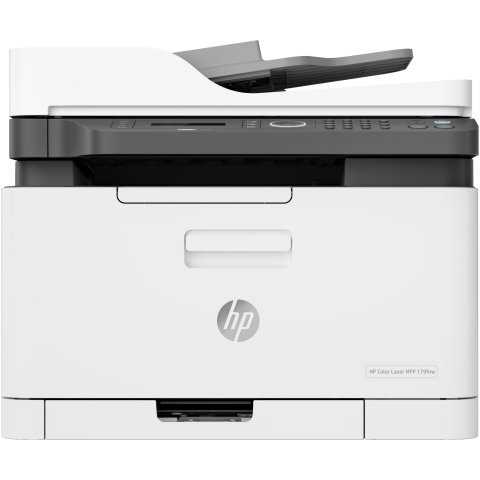 Multifuncion Laser Color Hp 179fnw 18 4ppm Scan Wifi Ethernet Fax Adf Color Blanco