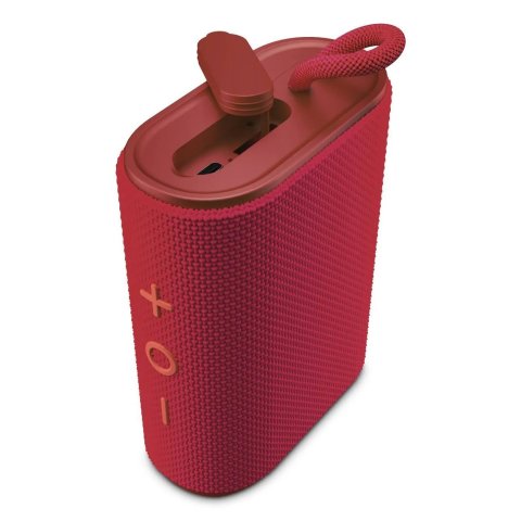Altavoz Bluetooth Portable Energy Sistem Streetplay 8w Ipx6  Bt 5.4 Manos Libres Radio Fm Usb Aux Bateria 12h Color Rojo