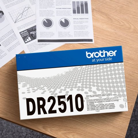 Tambor Brother Dr-2510 Hll2400dw, Hll2445dw, Dcpl2620dw, Dcpl2627dwxl, Dcpl2660dw, Mfcl2800dw15000pag
