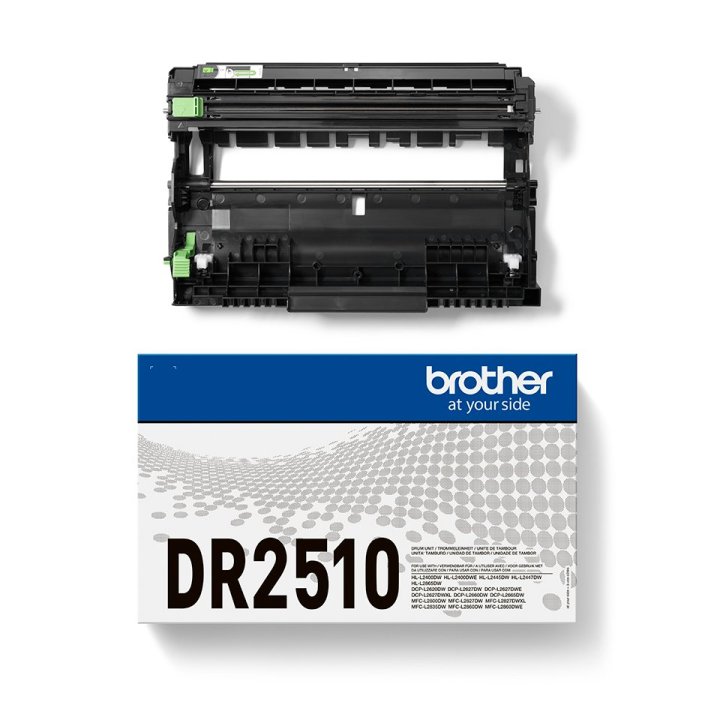 Tambor Brother Dr-2510 Hll2400dw, Hll2445dw, Dcpl2620dw, Dcpl2627dwxl, Dcpl2660dw, Mfcl2800dw15000pag