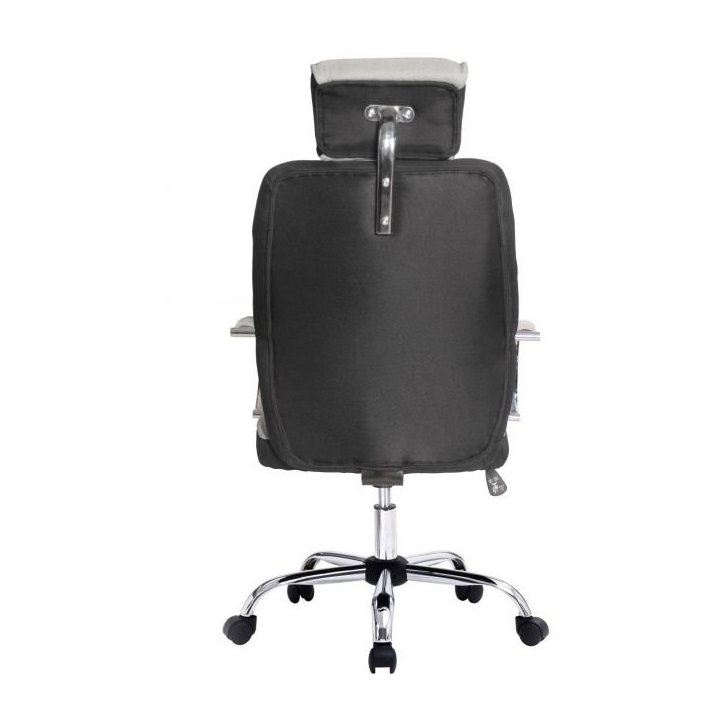 Silla De Oficina Equip Respaldo Medio Color Gris Recubrimiento Pu De Alta Calidaddiseño Ergonomico