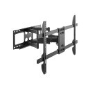 Soporte De Pared Orientable Equip Para Pantalla De 37"- 80" Doble Brazo Inclinable Y Giratoria Max. Vesa 600x400 Hasta 60kgs