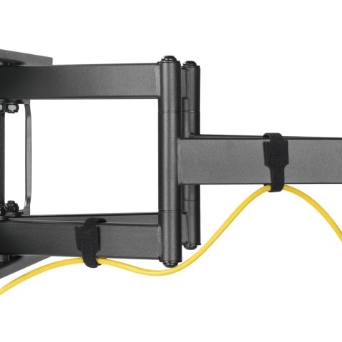 Soporte De Pared Orientable Equip Para Pantalla De 37"- 80" Doble Brazo Inclinable Y Giratoria Max. Vesa 600x400 Hasta 60kgs