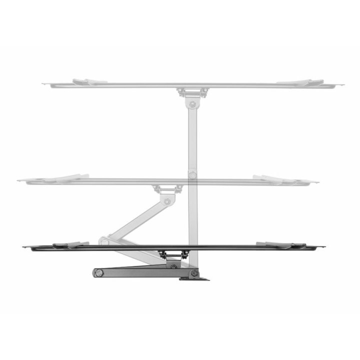Soporte De Pared Orientable Equip Para Pantalla De 37" - 70" Doble Brazo Inclinable Y Giratorio Max. Vesa 600x400 Hasta 35kgs
