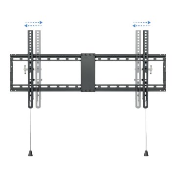 Soporte De Pared Orientable Tooq Lp4391t-b Para Pantalla 43-90" Max. 70kg Vesa Max. 800x400 Inclinacion Negro 2