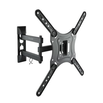 Soporte De Pared Orientable Tooq Lp6055tn-b Para Pantalla 23-55" Max. 30kg Vesa Max. 400x400 Inclinacion giro Negro 2