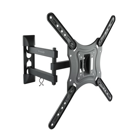 Soporte De Pared Orientable Tooq Lp6055tn-b Para Pantalla 23-55" Max. 30kg Vesa Max. 400x400 Inclinacion giro Negro