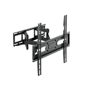 Soporte De Pared Orientable Tooq Lp7846tn-b Para Pantalla 32"- 70" Doble Brazo Con Giro E Inclinacion Max 35kg Vesa 100x100 H