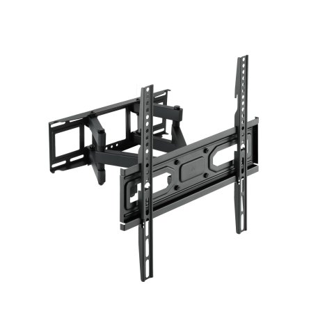 Soporte De Pared Orientable Tooq Lp7846tn-b Para Pantalla 32"- 70" Doble Brazo Con Giro E Inclinacion Max 35kg Vesa 100x100 H