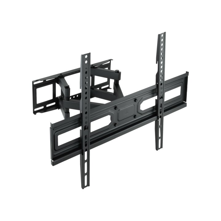 Soporte De Pared Orientable Tooq Lp7866tn-b Para Pantalla 37"- 80" Doble Brazo Dual Con Giro E Inclinacion Max 35kg Vesa 100x