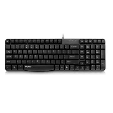 Teclado Rapoo Usb N2400 Portugues Resistente A...