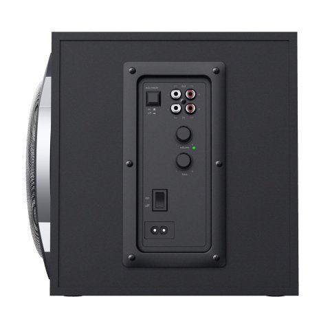 Altavoces 2.1 Trust Tytan Subwoofer De Madera, Mando A Distancia Potencia Salida 60w Rms Negro