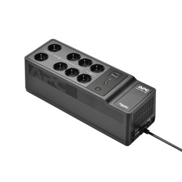 Sai Apc Back-ups 1050va 600w Para Montaje En Suelo O Pared 8 Tomas Schuko 230v Puerto Usb A-c 2