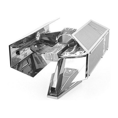 Maqueta 3d Metal Fascinations Star Wars Darth Vader Tie Advanced X1 Starfighter Montaje Sin Pegamento Ni Soldadura
