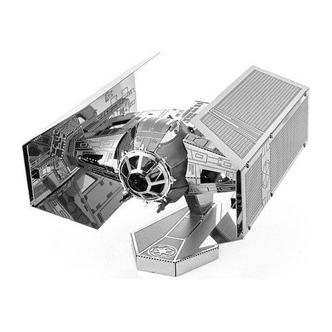 Maqueta 3d Metal Fascinations Star Wars Darth Vader Tie Advanced X1 Starfighter Montaje Sin Pegamento Ni Soldadura