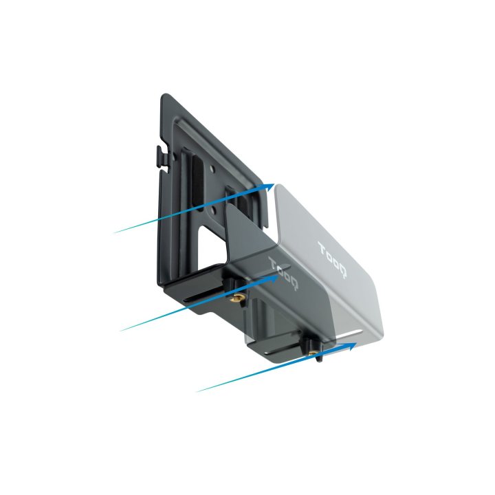Soporte Vertical Universal Tooq Tqmpm4776 Para Mini Pc - Router Max 5kg