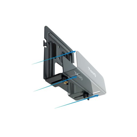 Soporte Vertical Universal Tooq Tqmpm4776 Para Mini Pc - Router Max 5kg