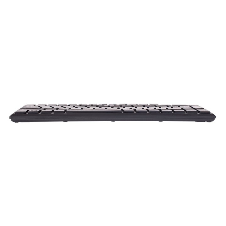Teclado Compacto Ultra Plano Unykach Kb 302 Mini Usb 83 Teclas Color Negro