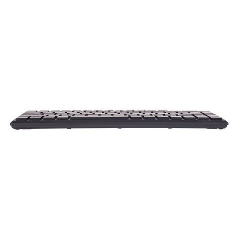 Teclado Compacto Ultra Plano Unykach Kb 302 Mini Usb 83 Teclas Color Negro