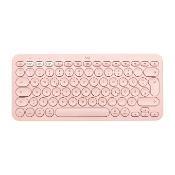 Teclado Logitech K380 Para Mac Bluetooth Para Tres Dispositivos Color Rosa P n 920-010400