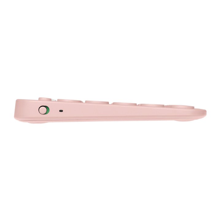 Teclado Logitech K380 Para Mac Bluetooth Para Tres Dispositivos Color Rosa P n 920-010400