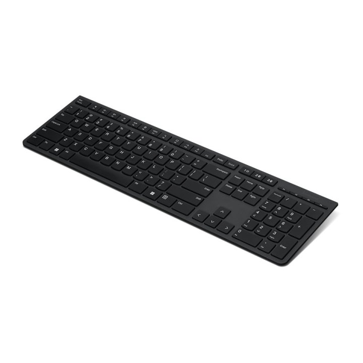 Teclado Lenovo Wireless + Bluetooth Recargable (cambie Sin Problemas Hasta 3 Dispositivos A Través Del Dongle Unificado 2.4g 