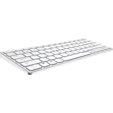 Teclado Rapoo Wireless Y Bluetooth E9600m 2.4ghz Bt 3.0 5.0 Diseño Ultrafino Compacto Bateria Grisoscuro Base Aluminio Multi 2