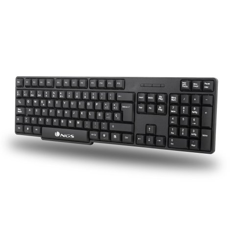 Pack Teclado Y Mouse Ngs Euphoria Kit Multimedia Wireless
